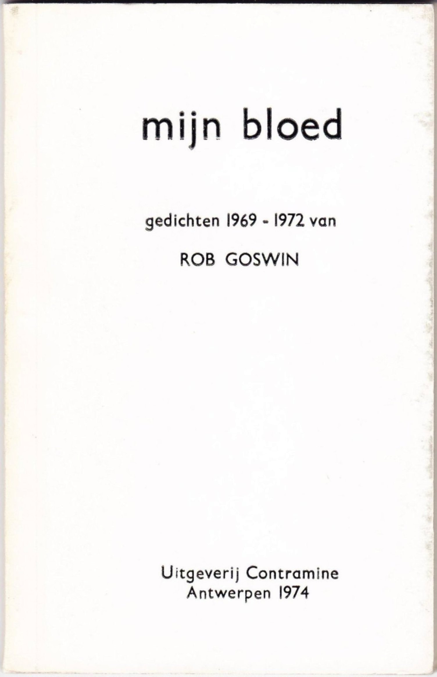 Hedendaags Goswin, Rob – Schrijversgewijs RI-68