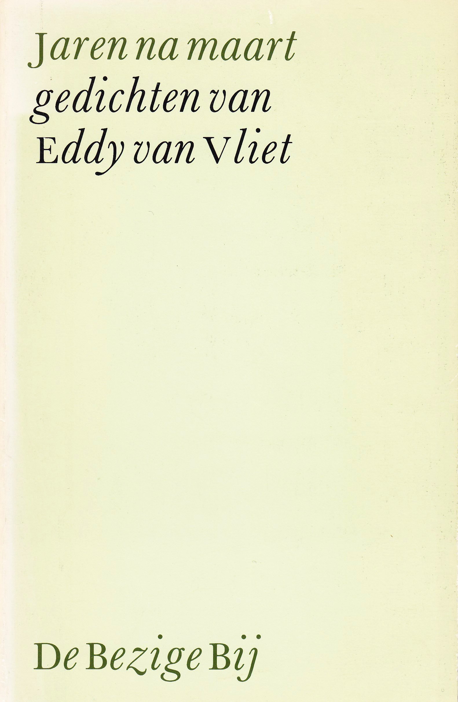 Spiksplinternieuw Van Vliet, Eddy – Schrijversgewijs RN-67